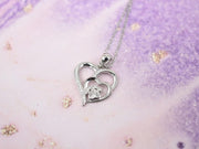 Paw Love Crystal Necklace