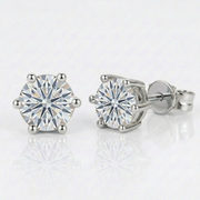 Celeste Luxe Earrings | White gold