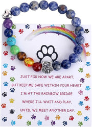 Rainbow Bridge Memorial Bracelet