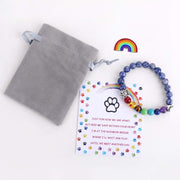 Rainbow Bridge Memorial Bracelet