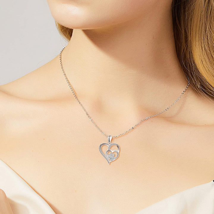Paw Love Crystal Necklace