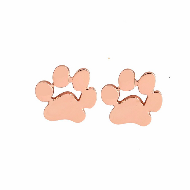 Paw Heart Huggie Earrings