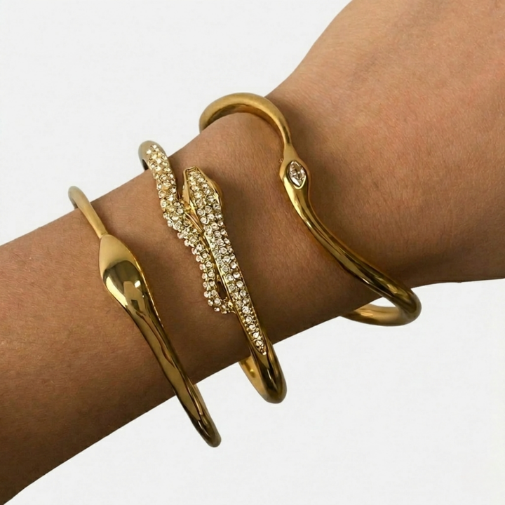 Cassian Bracelet Set | Gold