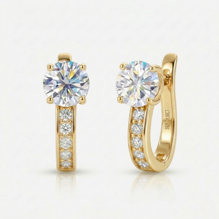 Premium Mia Earrings | Gold