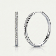Lisa Earrings | White Gold