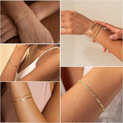 Isabella Vernetta bracelet set - Gold