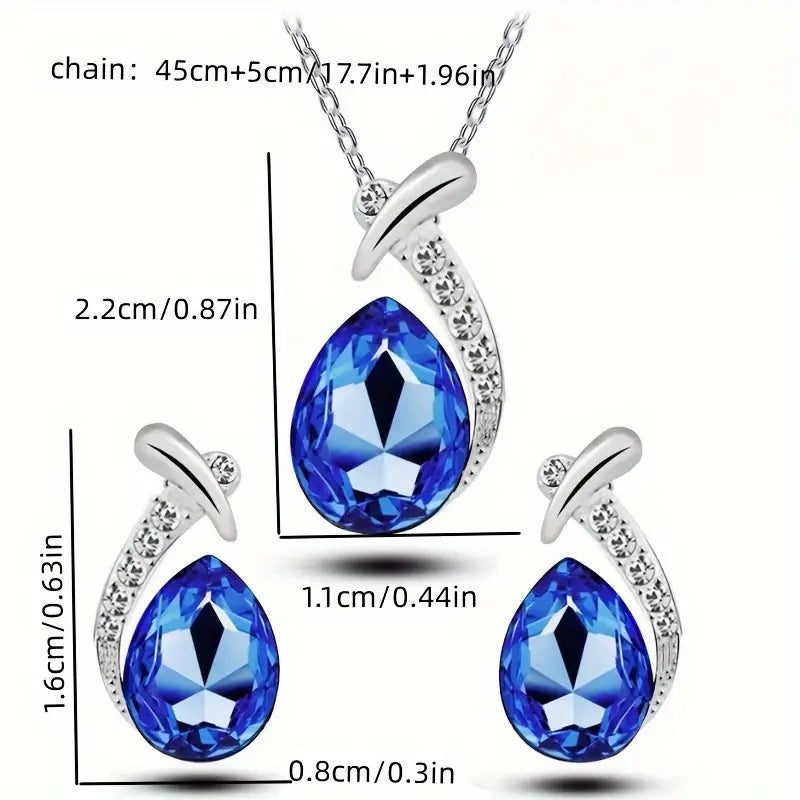 Classic Mermaid Elegance Jewelry - Set