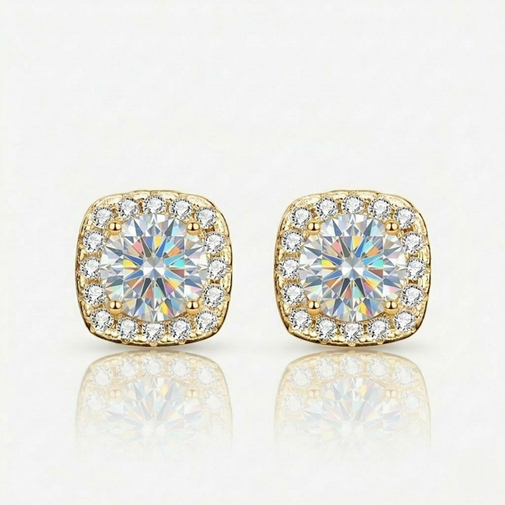 Ciara Earrings | White gold