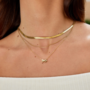 Evie Necklace | Gold