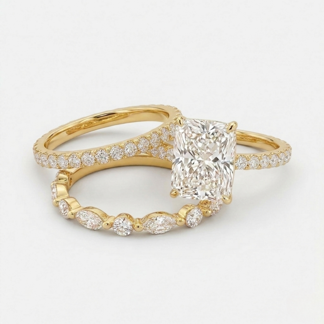 Ava Ring Set | gold