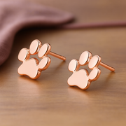 Paw Heart Huggie Earrings