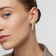 Gigi Sparkling Hoops | Gold