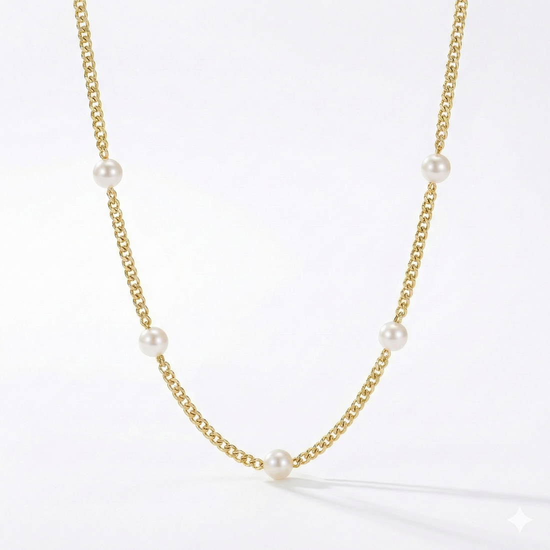 Pure Gold Pearl - Necklace