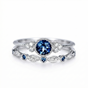 Avelisse Moraziel Gold Ring Set