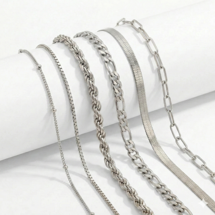 Isabella Vernetta bracelet set | White Gold