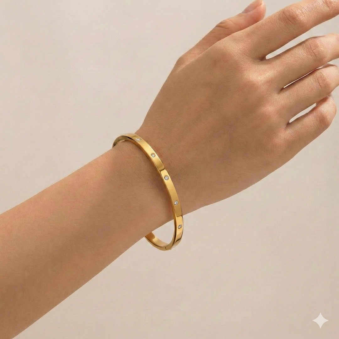 Ottavia Lamari Bracelet | White Gold