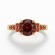 Ruby Ring | Gold