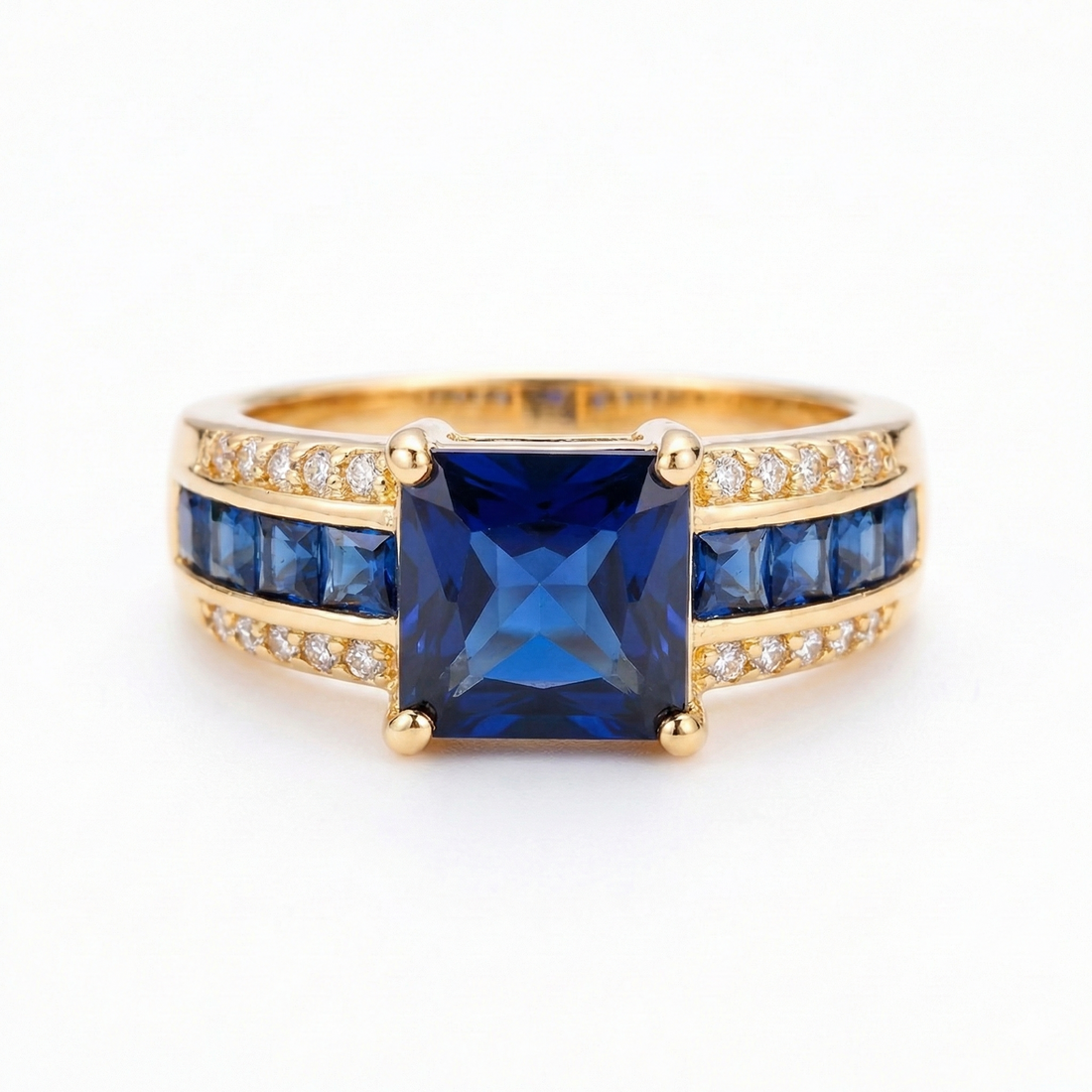 Kassira Bluemont Gold Ring