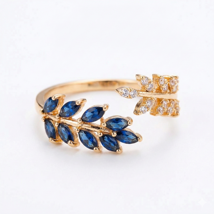 Vivara Saphielle Gold Ring