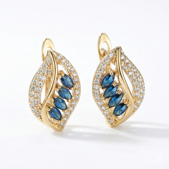 Isola Caelurelle Gold Earrings