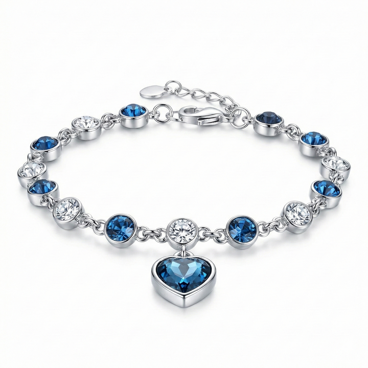 Ocean Heart Glow Bracelet