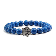Minimal Paw Beaded Bracelet