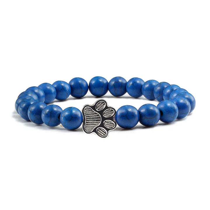 Minimal Paw Beaded Bracelet