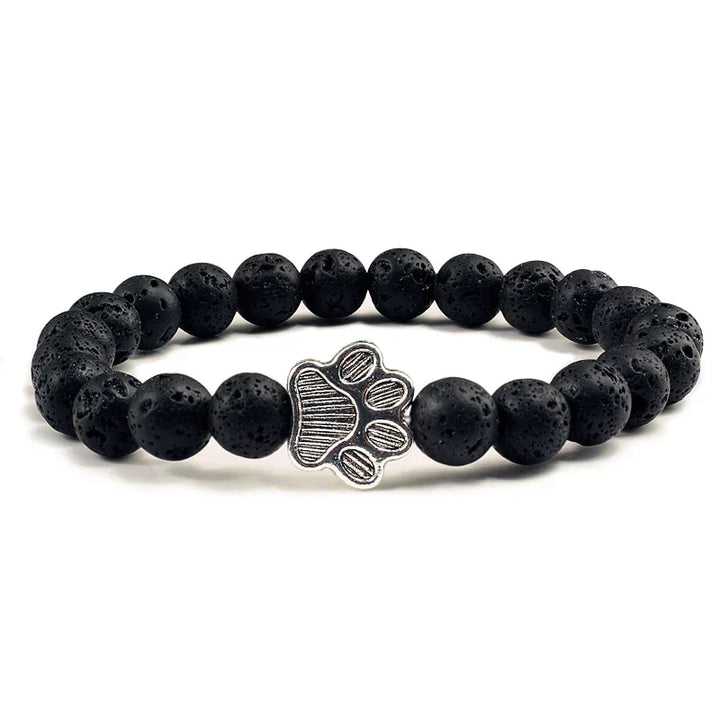 Minimal Paw Beaded Bracelet