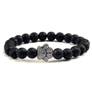 Minimal Paw Beaded Bracelet