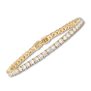 Moissanite Tennis bracelet - White Gold