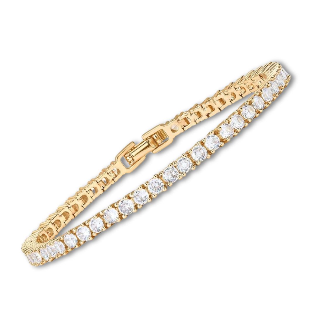 Moissanite Tennis bracelet - Gold