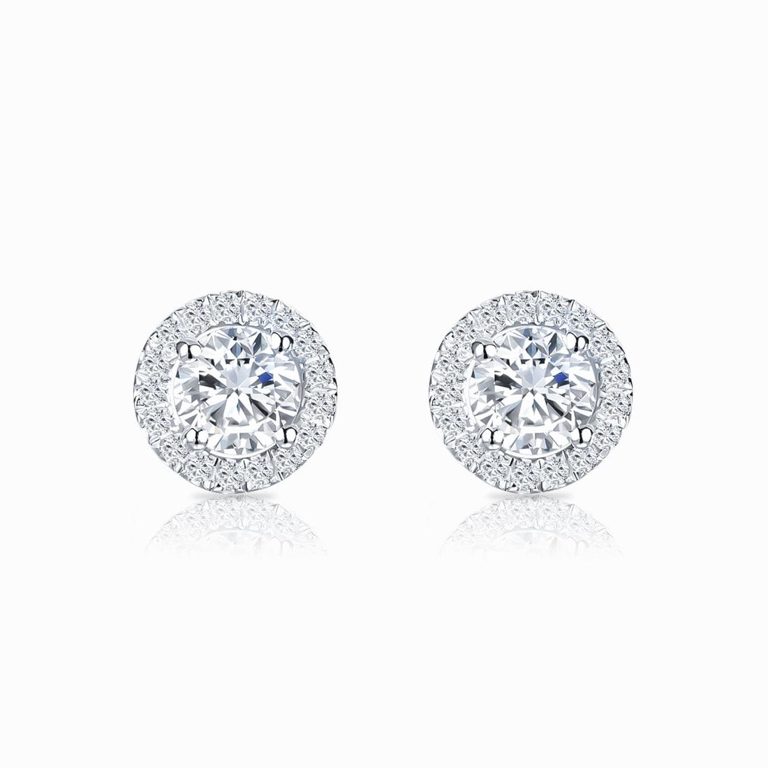 Belle dame earrings | White gold