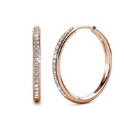 Sorel Pave Earrings - Gold