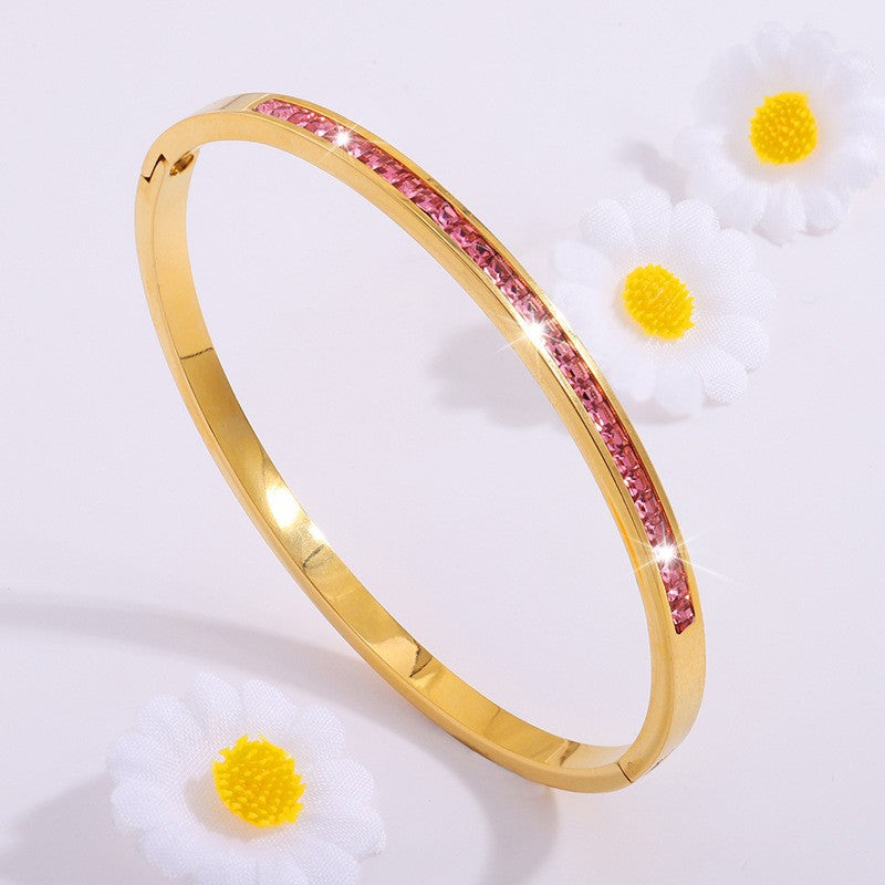 Liora Bellanotte Bracelet Purple | Gold