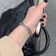 Sterling Vale Bracelet | White Gold
