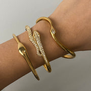 Cassian Veyne Bracelet Set - Gold