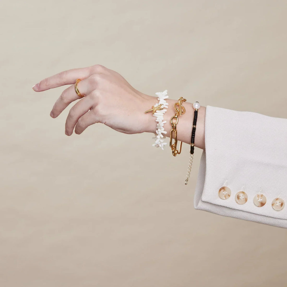 Sara Bracelet | White Gold