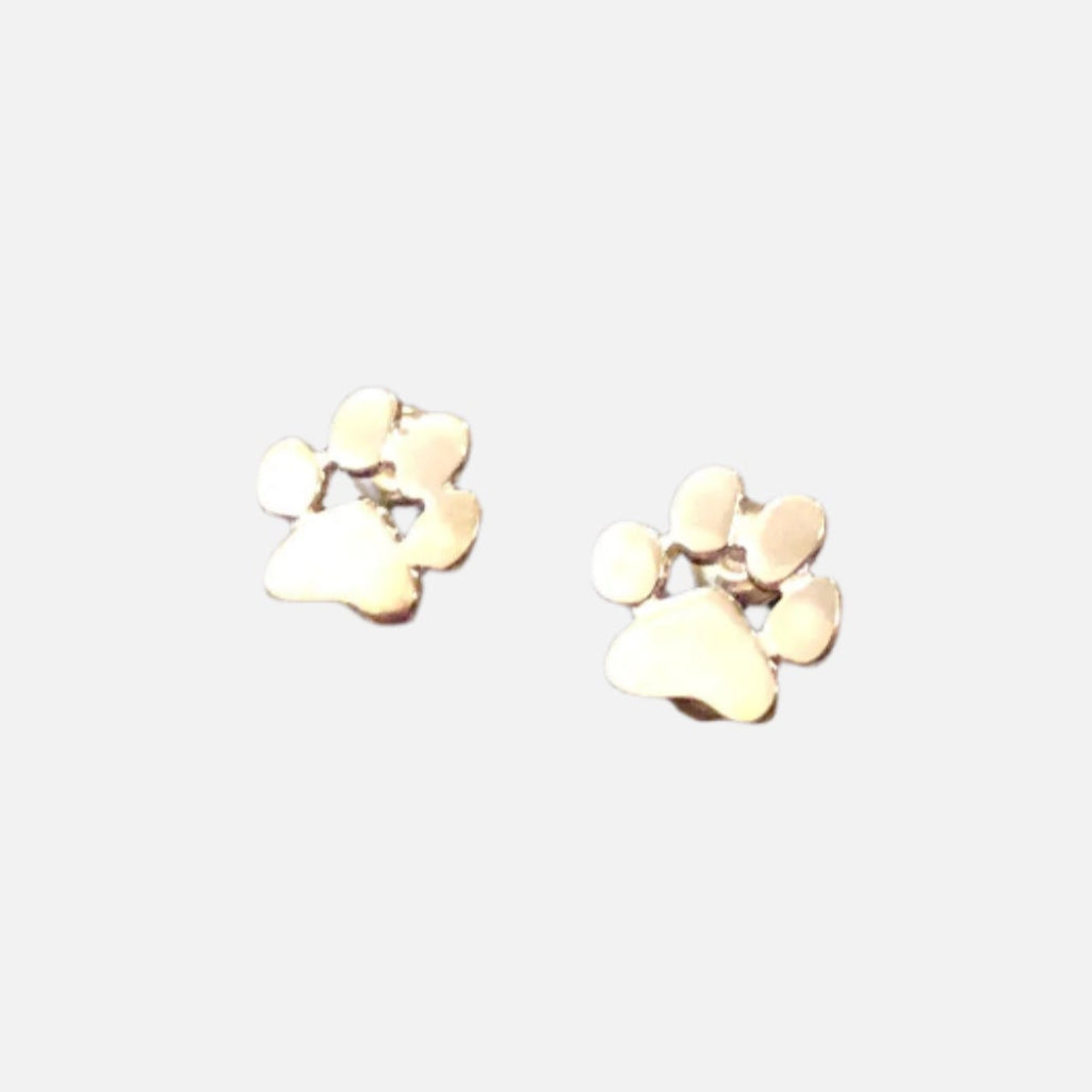 Paw Heart Huggie Earrings