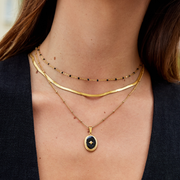 Snake Chain Gold Necklace