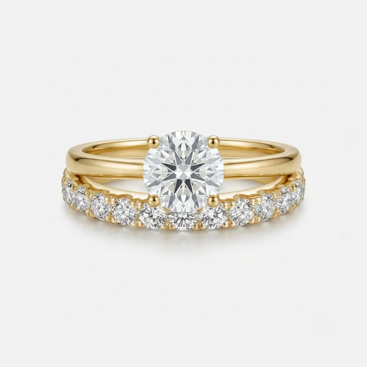 Savaya ring set | Gold