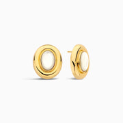 Giselle Pearl Earrings | Gold
