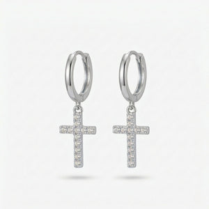 Zion Earrings | White Gold