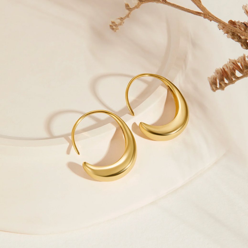 Moana Earrings | Gold