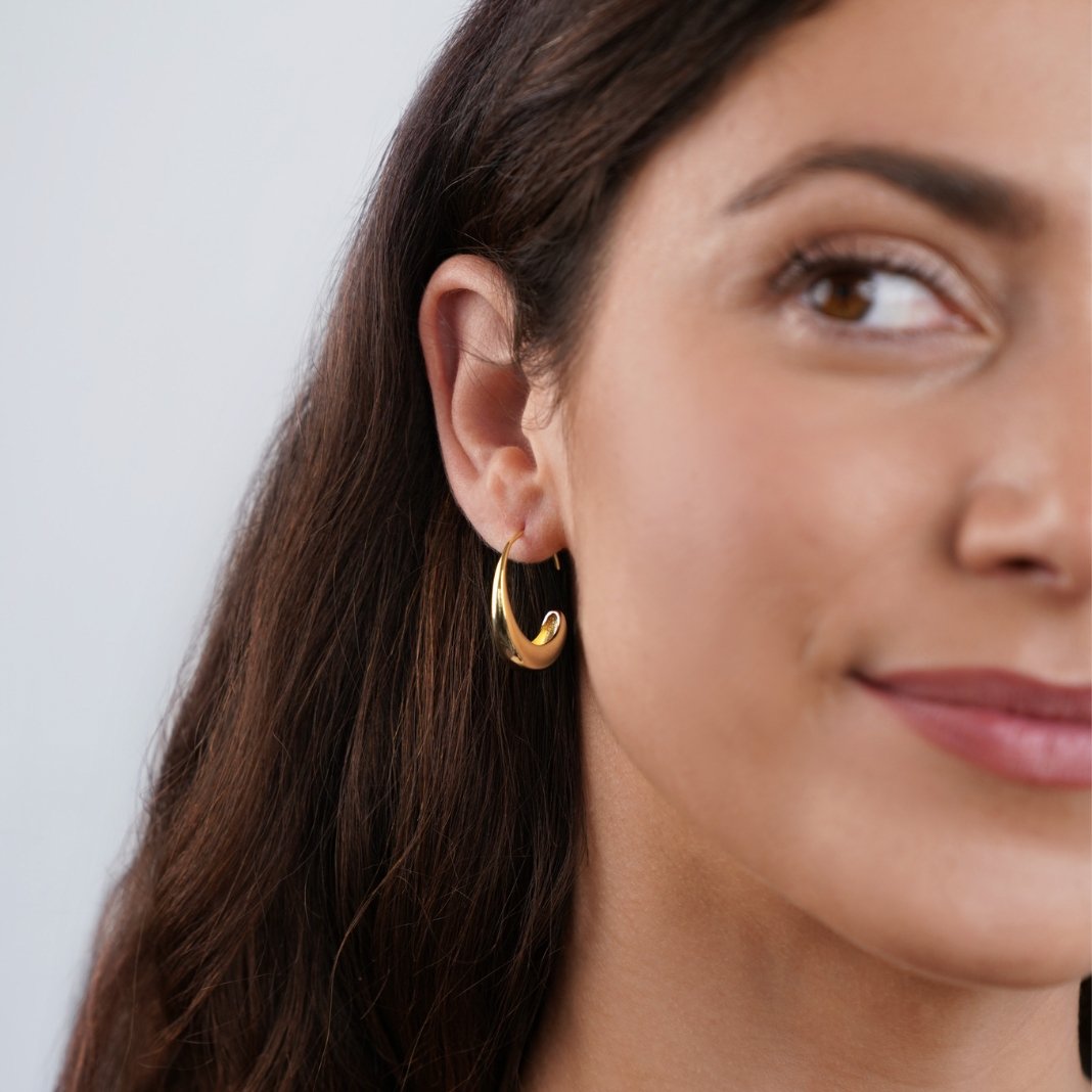Moana Earrings | Gold