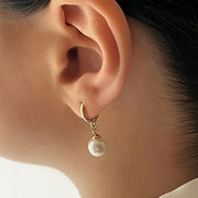 Golden Grace Pearl Jewellery Set | Gold