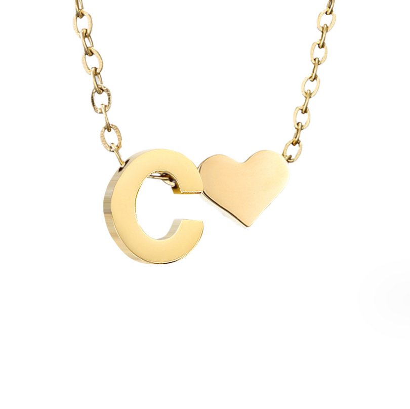 Evie Necklace | Gold
