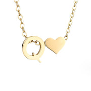Evie Necklace | Gold