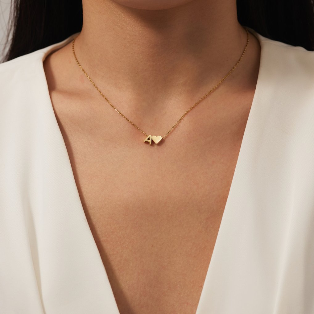 Evie Necklace | Gold