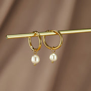 Bella Freshwater Pearl - Earrings