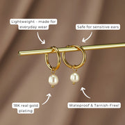 Bella Freshwater Pearl - Earrings
